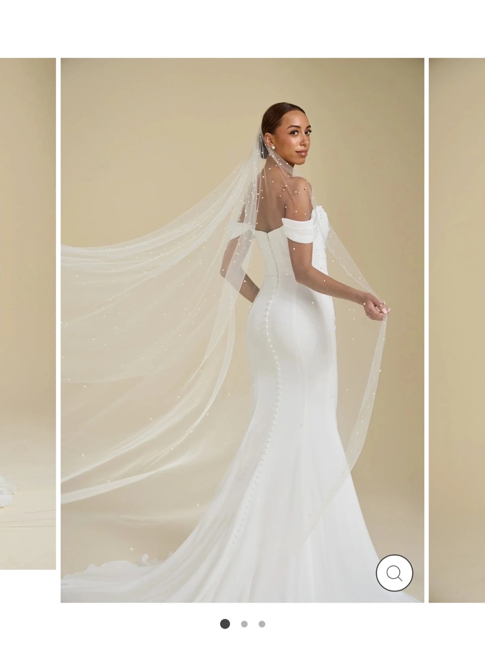 Magic Veil Luxe Redux - White Pearled